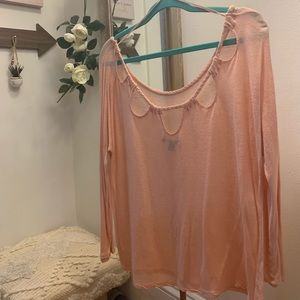 Pink Long Sleeve American Eagle